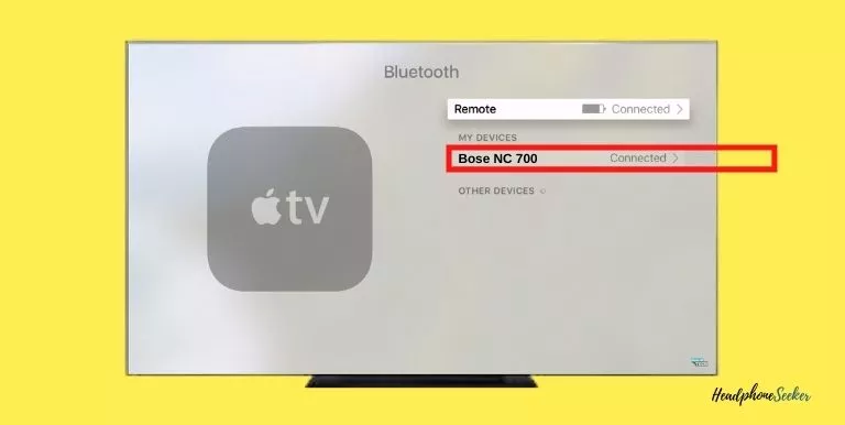 Connect Bose Headphones To Apple TV