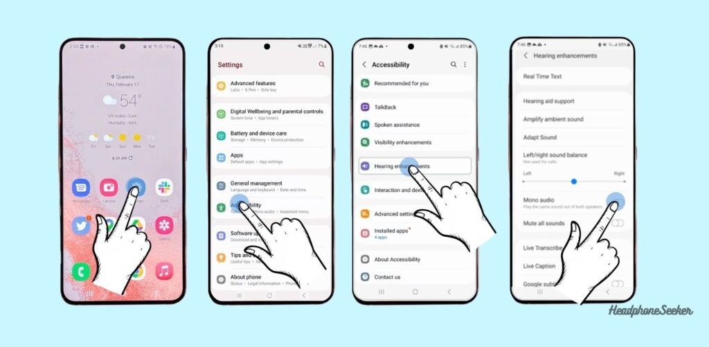 Mono Audio Android