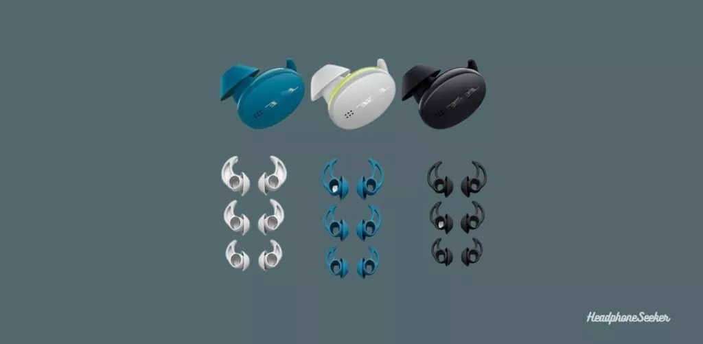 Bose Sports earbuds stayhear tips sizes