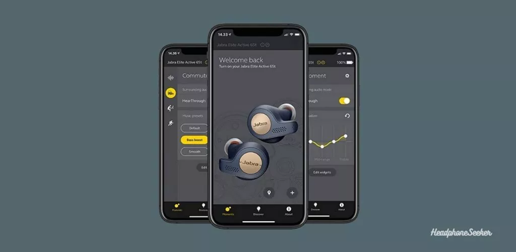 Settings for alexa for Jabra Elite Active 65t using app