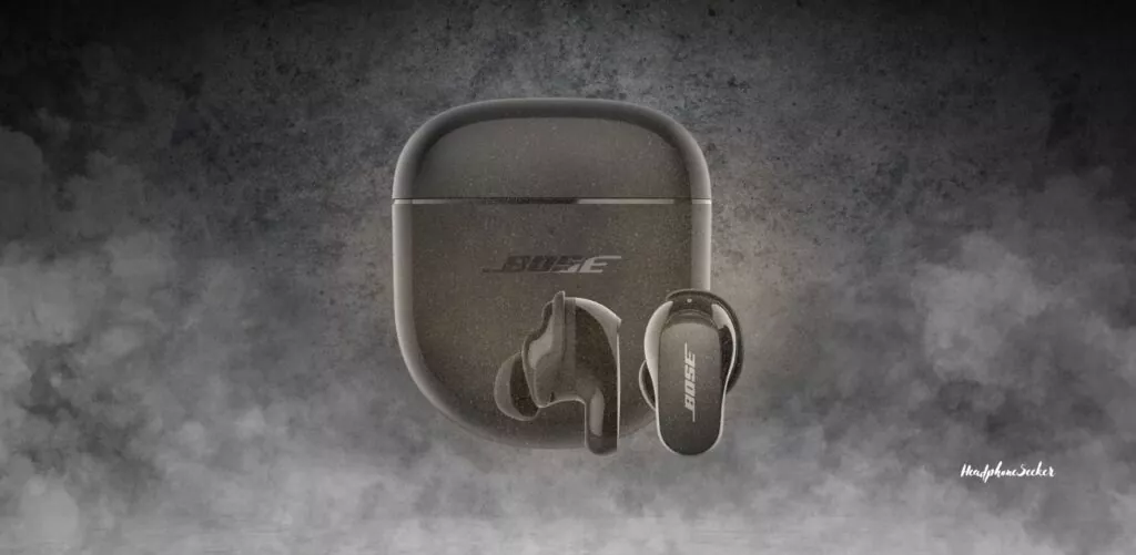 Bose QC earbuds 2 in dust