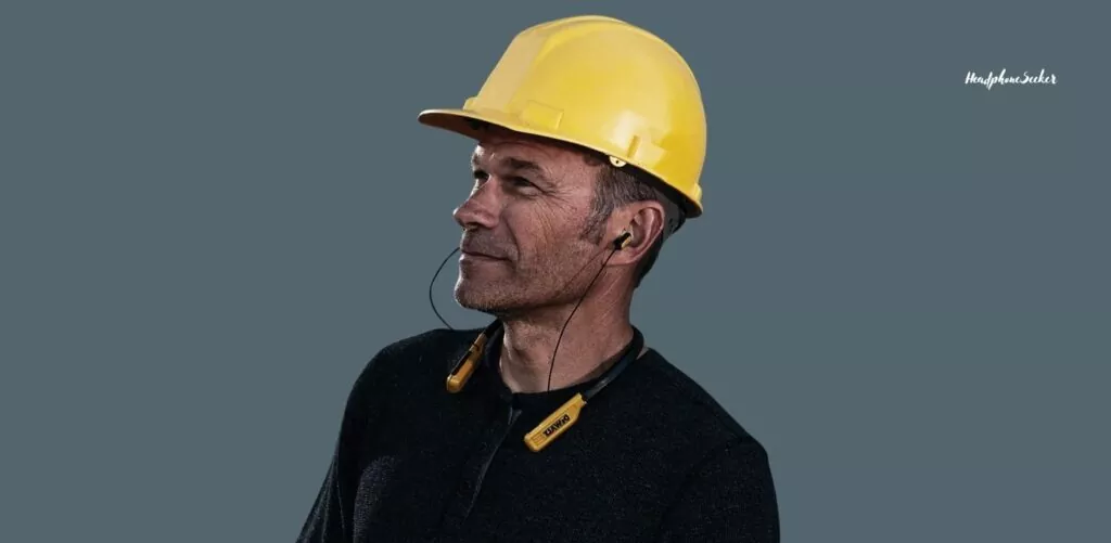 Dewalt Wireless Neck earbuds for construction workers