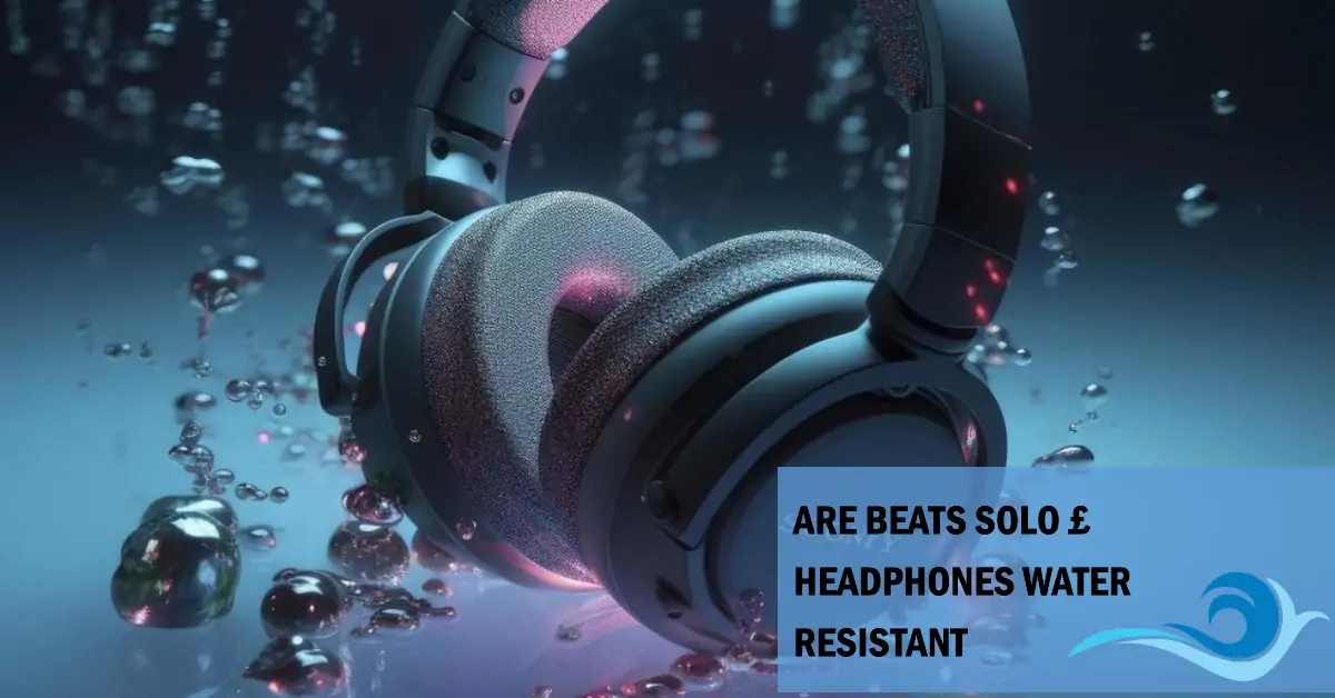 are beats solo 3 water resistant